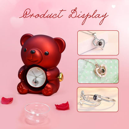 Eternal Rose Bear Gift Box