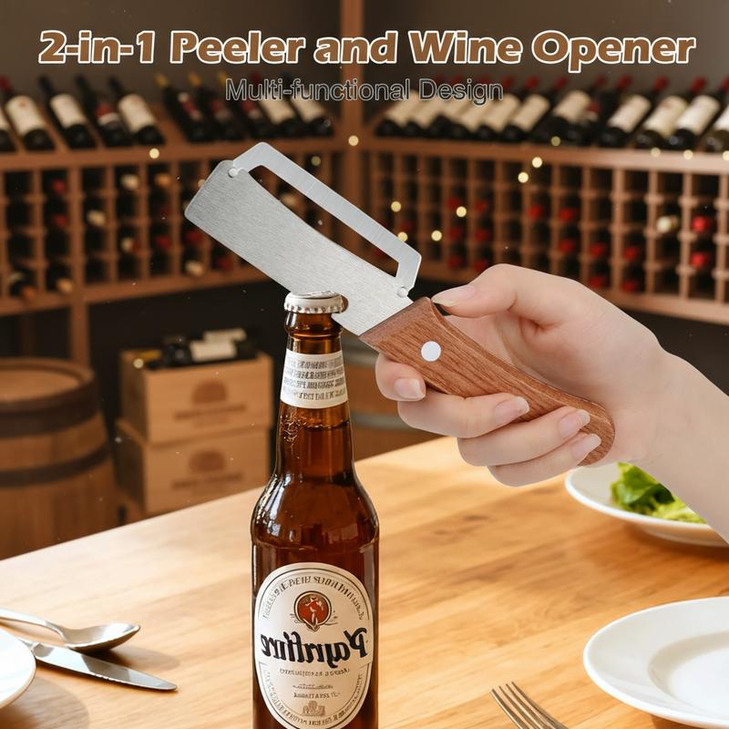 Premium Stainless Steel Vegetable Peeler Pro