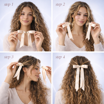 Magnetic Bow Hair Clip
